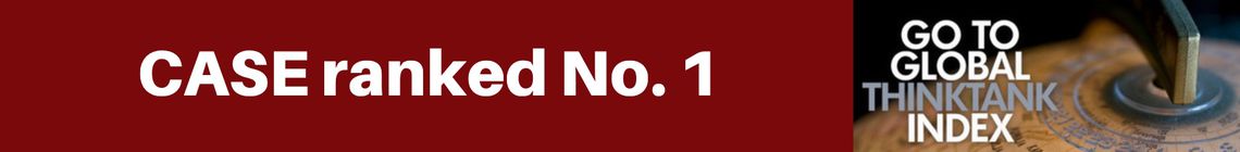 CASE ranked the top think tank with annual operating budgets of less than USD 5 million